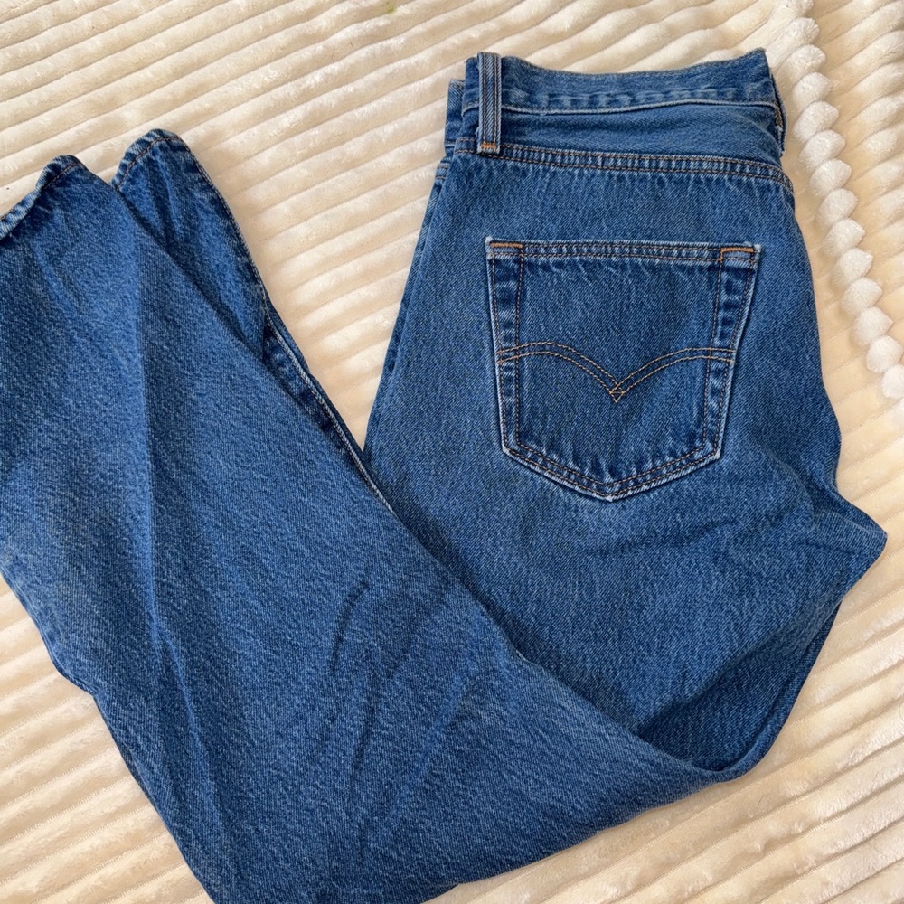 Blue Levi Denim Jeans